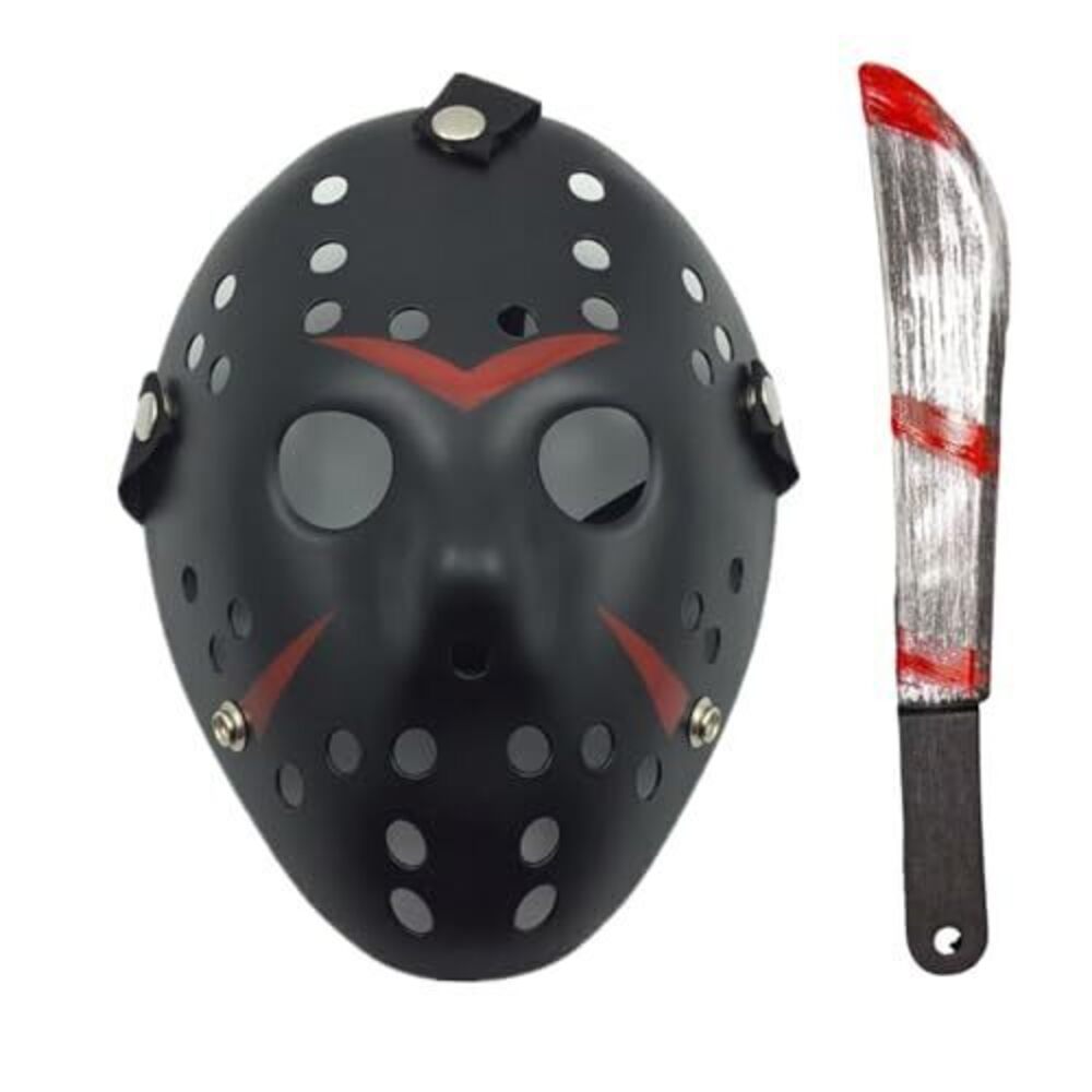 5980 Halloween Mask Machete Horror Hockey Mask Halloween Masquerade Party
